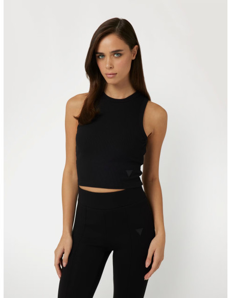 Top a costine cropped guess V3GP19K8RT2