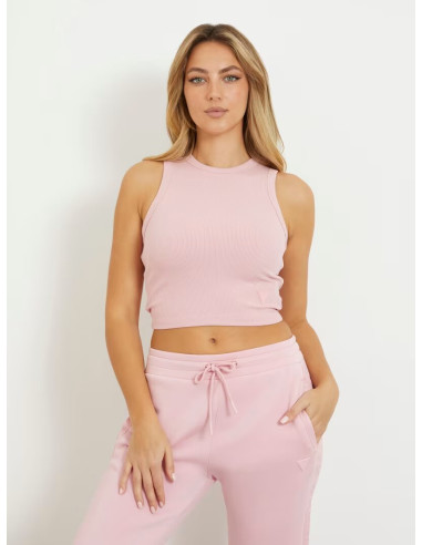 Top a costine cropped guess V3GP19K8RT2