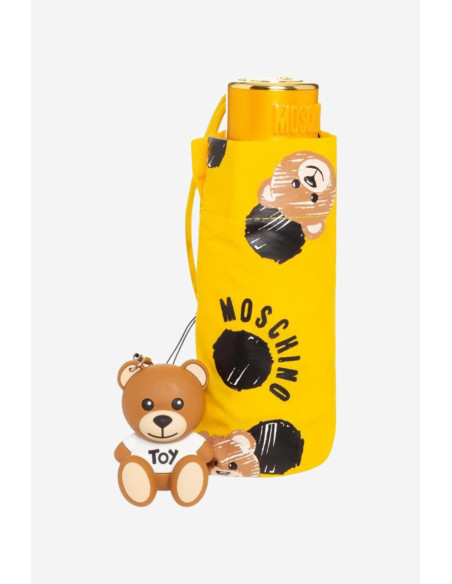 Ombrello mini con logo teddy Moschino 8202
