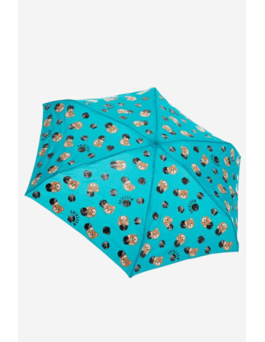 Ombrello mini con logo teddy Moschino 8202