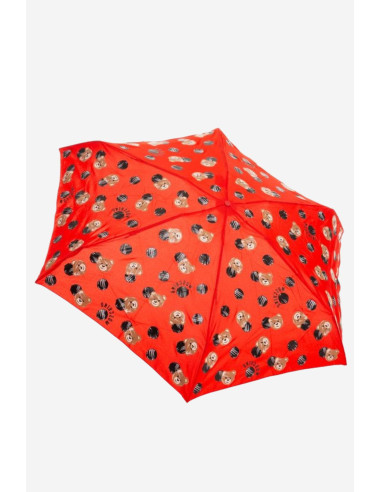 Ombrello mini con logo teddy Moschino 8202