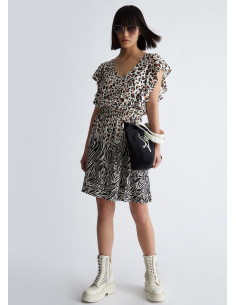 Abito Animalier Liu.jo Better VA3108TS349