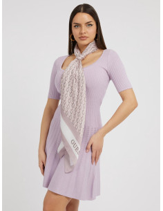 Foulard con stampa G cubo logo Guess AW9354POL03