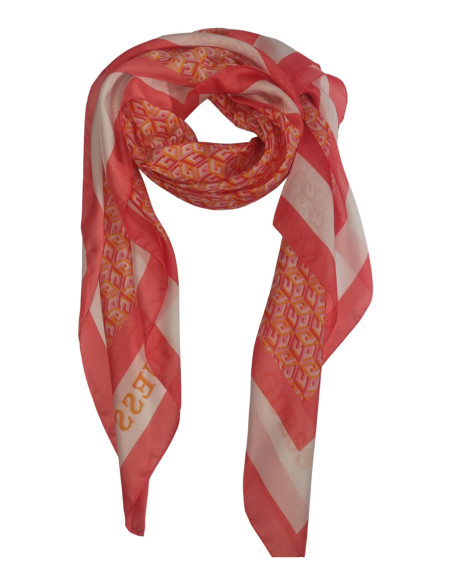 Foulard con stampa G cubo logo Guess AW9354POL03
