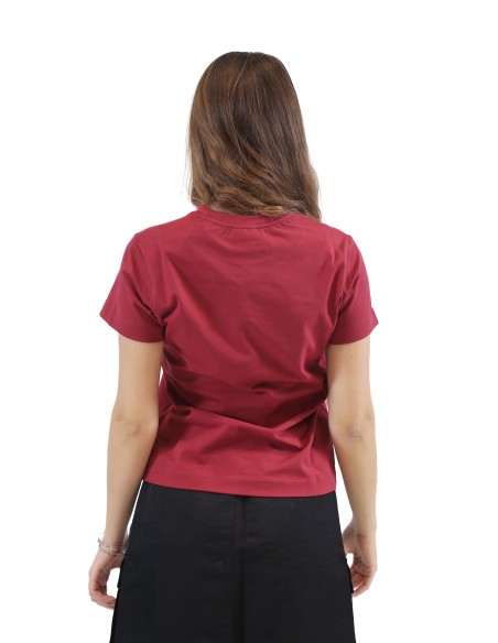 T-shirt stretch logo frontale Guess V4YI21KCDH1