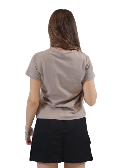 T-shirt stretch logo frontale Guess V4YI21KCDH1