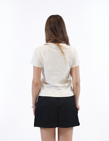 T-shirt stretch logo frontale Guess V4YI21KCDH1