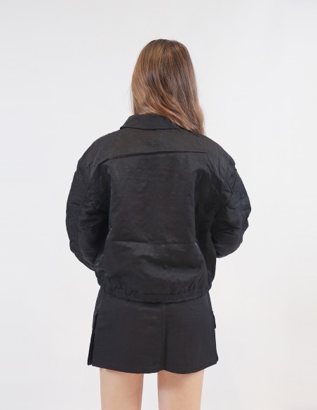 Giacca a vento nero Guess V5RL03WGYB0