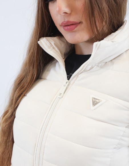 Giubbino con logo triangolare Guess V4YL04WF3X0