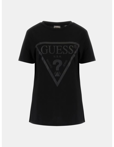 T-shirt con logo frontale Guess V2YI07K8HM0