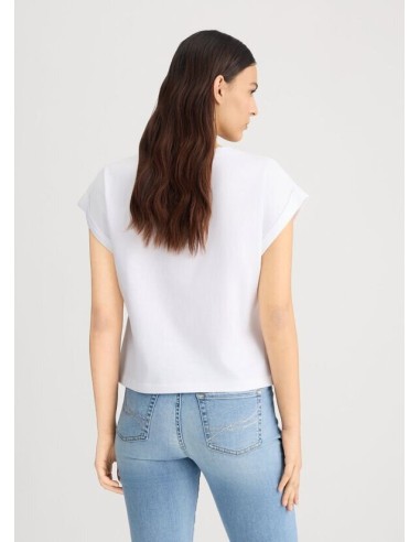 T-shirt Liu.jo con logo LJ E strass VA5151JS923