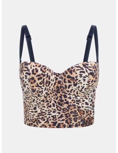 Top bustier animalier Tina Guess O5RC05WF9E0