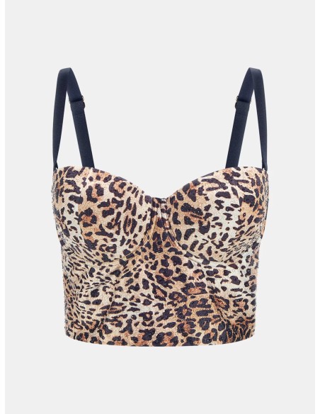 Top bustier animalier Tina Guess O5RC05WF9E0
