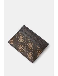 Portacarte uomo con stampa 4G moro Guess SMVELELEA25 2
