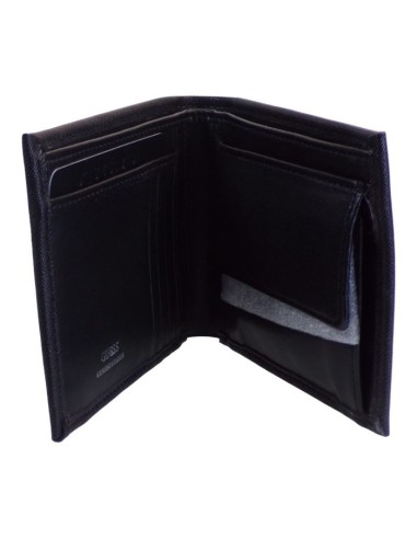 Portafoglio uomo blu con stampa 4G Guess...