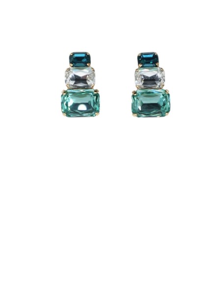 Orecchino con Tris Swarovski Paviè OR.24.24C