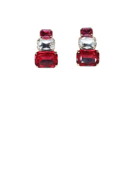 Orecchino con Tris Swarovski Paviè OR.24.24C