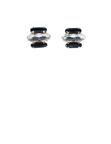 Orecchino Tris Swarovski Paviè OR.24.24D