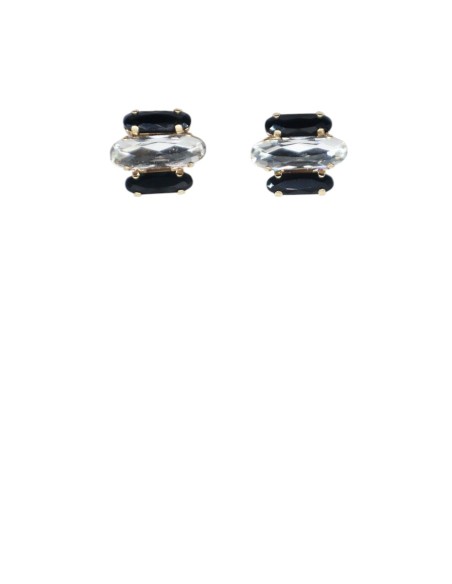 Orecchino Tris Swarovski Paviè OR.24.24D
