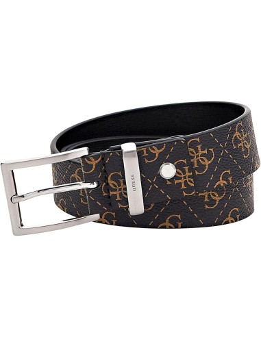 Cintura Vezzola uomo con stampa 4G Guess BM7541LEA35