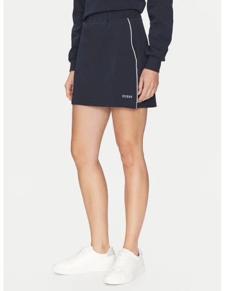 Minigonna Guess Blu scuro V5GD02KCS01