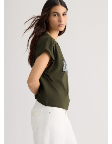 T-shirt con logo e strass Liu.jo Better...