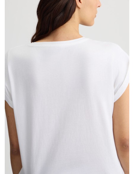 T-shirt con logo e strass Liu.jo Better VA5151JS923