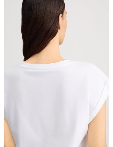 T-shirt Liu.jo con logo LJ E strass VA5151JS923