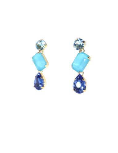 Orecchino Tris Swarovski Paviè OR.24.12A