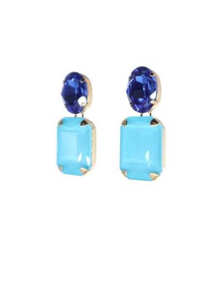 Orecchino in Swarovski Paviè OR.24.10C