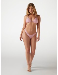 Costume due pezzi Guess con applicazione di strass rosa... 2