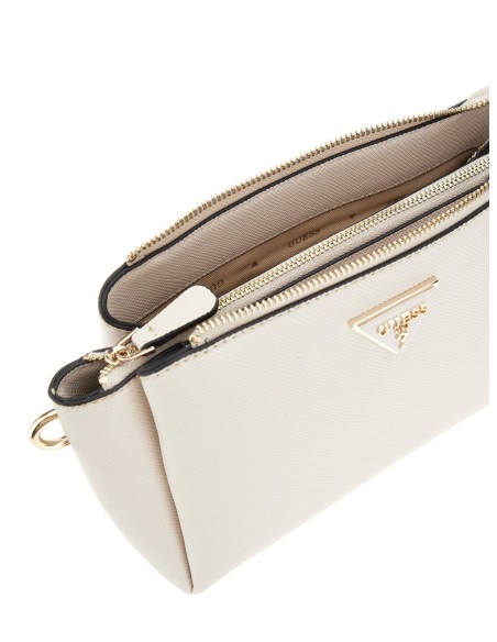 Borsa a tracolla Noelle Avorio Guess ZG787912