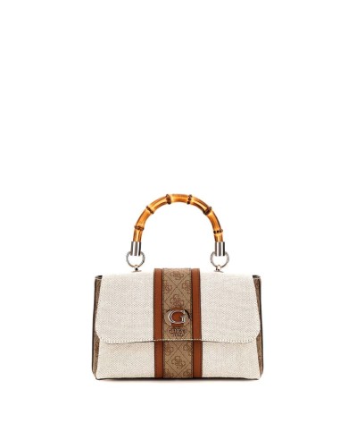 Borsa a mano con tracolla latte logo Guess AG933720
