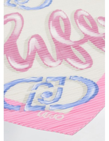Foulard plissè 90x90cm Liu.jo Better 2A5019T0300
