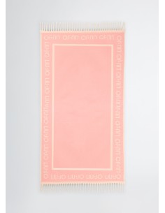 Telo mare in cotone jacquard rosa Liu.jo VA5199T0300 2