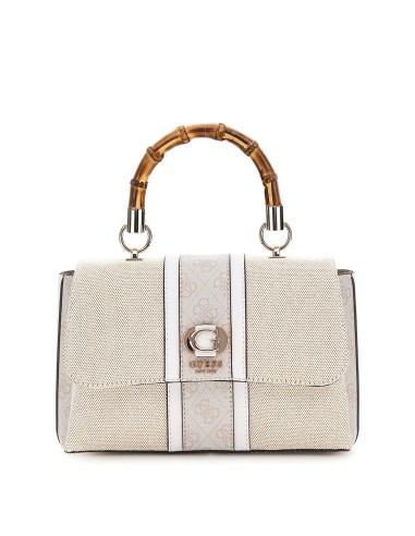 Borsa a mano con tracolla latte logo Guess AG933720