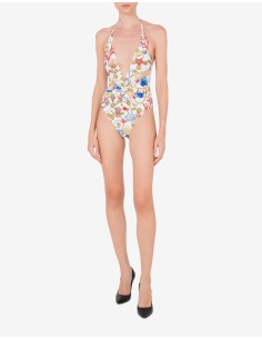 Costume intero Marine Print Moschino V2A491594071001 2
