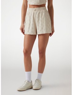 Shorts con stampa 4G e fiori Peony Guess V5GD16KCT02 2