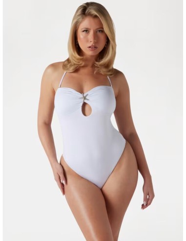 Costume intero bianco Guess E5GJ25KC692