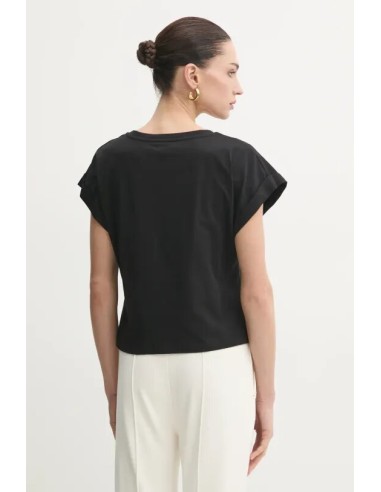 T-shirt Liu.jo con logo LJ E strass VA5151JS923