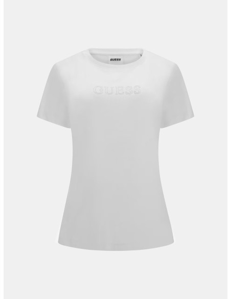 T-shirt con strass Guess V3BI11J1314