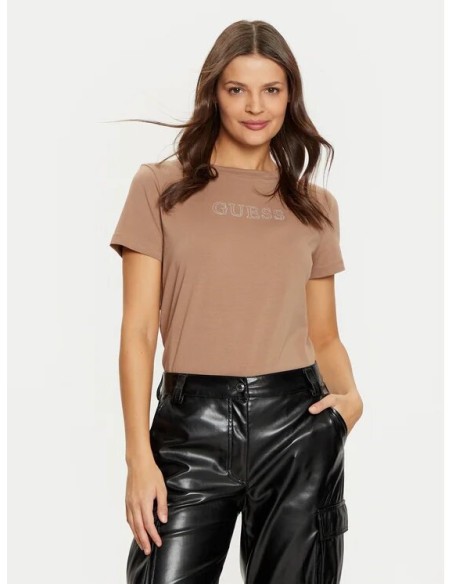 T-shirt con strass Guess V3BI11J1314