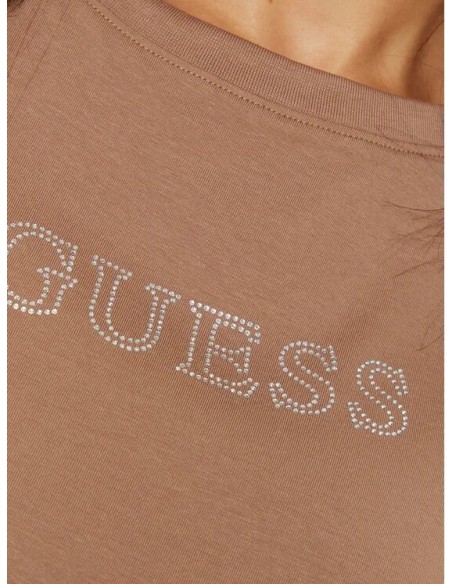 T-shirt con strass Guess V3BI11J1314