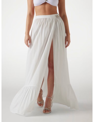 Maxi Gonna Guess bianca E5GD05WH3X2