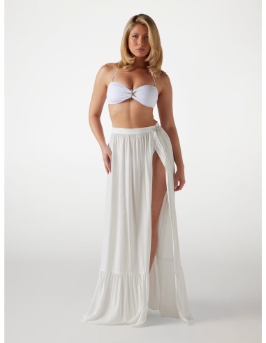 Maxi Gonna Guess bianca E5GD05WH3X2