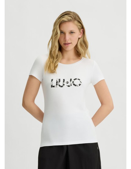 T-shirt con strass Liu.jo VA5156JS360