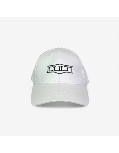 Cappello con visiera baseball Cult bianco...