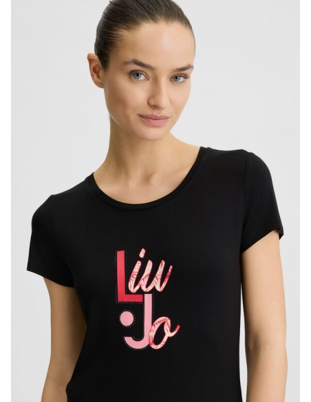T-shirt con logo Liu.jo Better  VA5226JS360