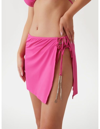 Mini pareo con laccetti e strass Guess E5GD01MC040