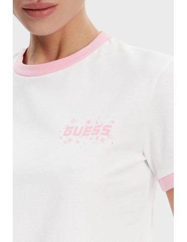 T-shirt Guess con logo e strass V5GI11I3Z14
